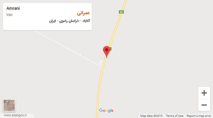 شهر عمرانی بر روی نقشه