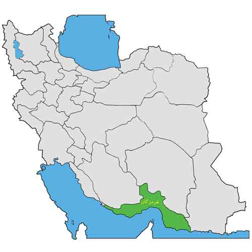 هرمزگان در ایران